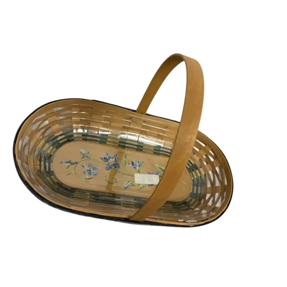 Longaberger Collectors Club 2011 Members Basket Flower Gathering w/ Protector